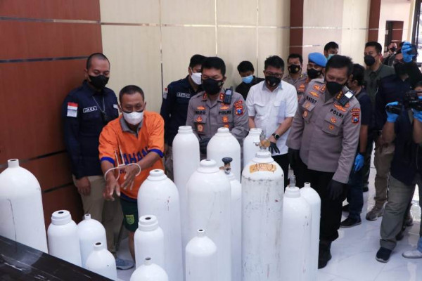 Awas Beredar Tabung Oksigen Palsu