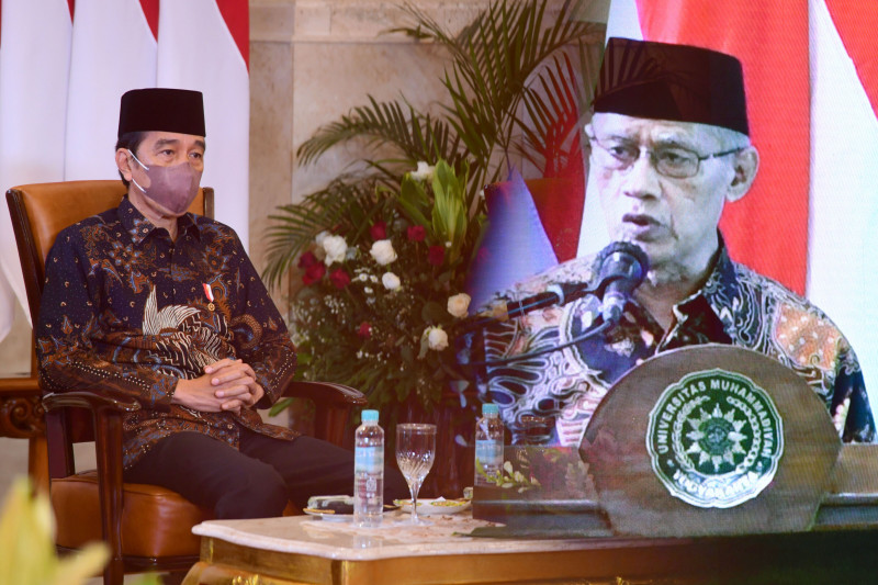 Jokowi Berterima Kasih Kepada Muhammadiyah
