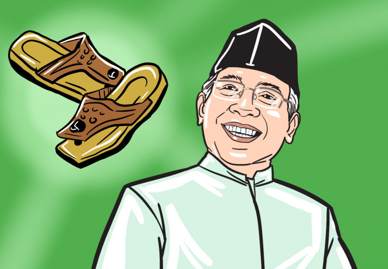 Gus Yahya dan Sandal Tertukar